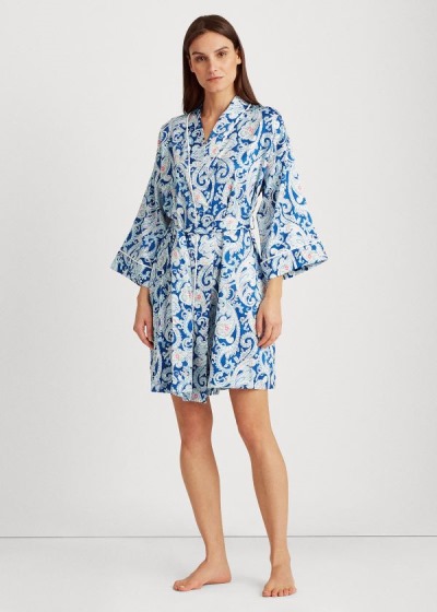 Women's Ralph Lauren Satin Robe | 726451HGX